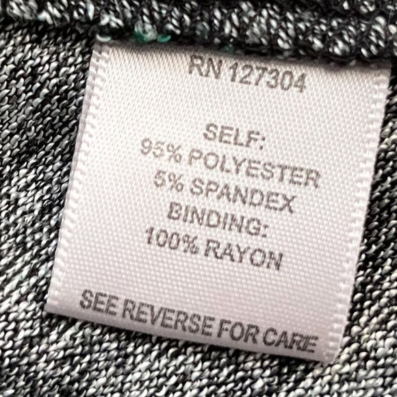 John Mark Green Tartan Plaid Mock Neck Knit Swing Tunic Top Womens Large - Picture 9 of 9